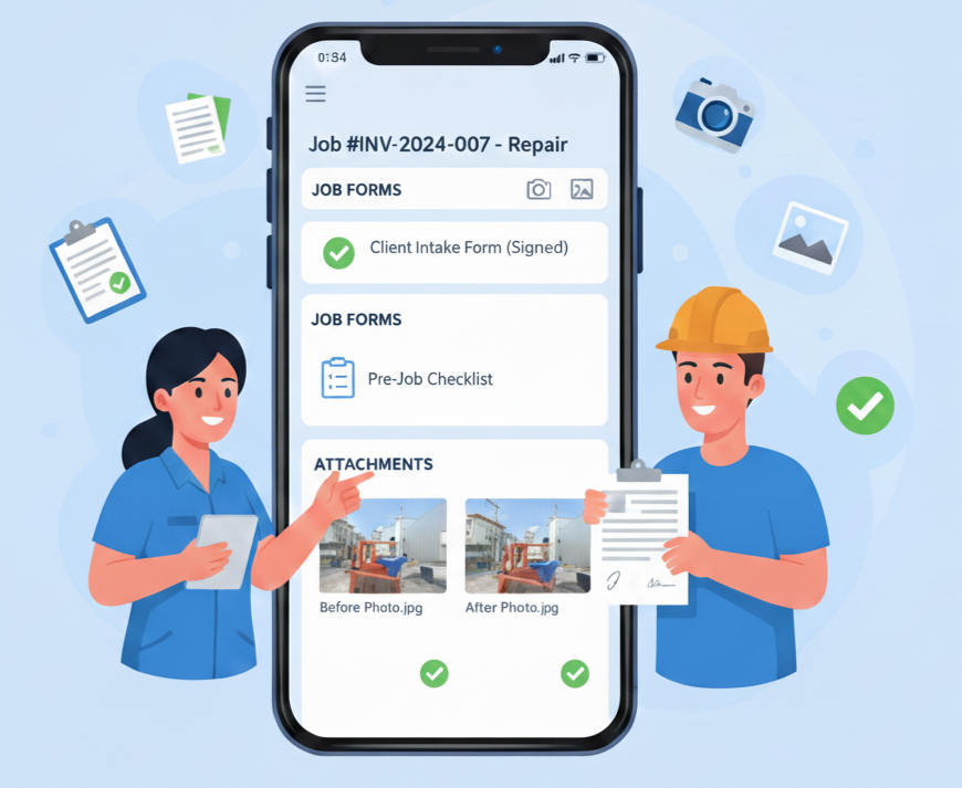 LawnPro Job Forms & Attachments